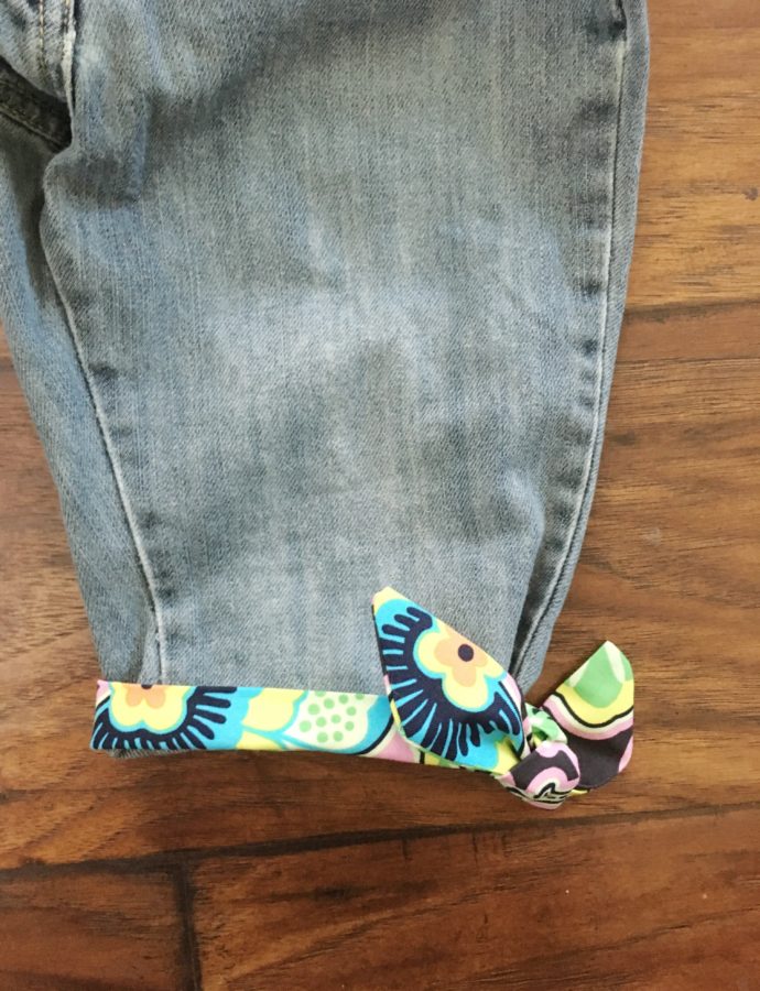 Quick Fix for Holes in Jeans
